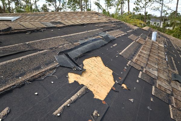 Roof Damage Mitigation Service